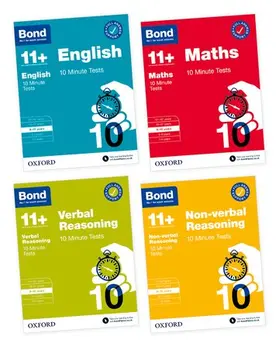 Various |  Bond 11+: Bond 11+ 10 Minute Tests 9-10 years Bundle (for GL Assessment & other 11 plus exams) | Buch |  Sack Fachmedien