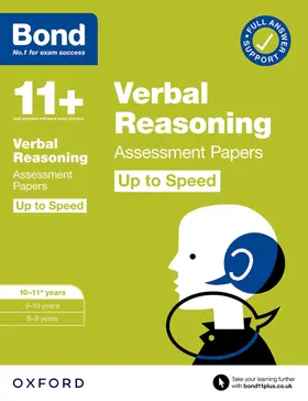 Down |  Bond 11+ Verbal Reasoning Up to Speed Assessment Papers with Answer Support 10-11 years: Ready for the 2025 exam (for GL Assessment & other 11 plus exams) | Buch |  Sack Fachmedien
