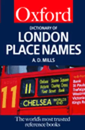 Mills |  A Dictionary of London Place-Names | Buch |  Sack Fachmedien