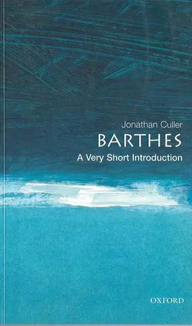 Culler |  Barthes | Buch |  Sack Fachmedien