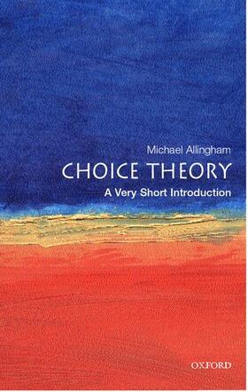 Allingham | Choice Theory: A Very Short Introduction | Buch | sack.de