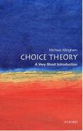Allingham |  Choice Theory: A Very Short Introduction | Buch |  Sack Fachmedien