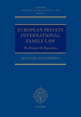 Wilderspin |  European Private International Family Law | Buch |  Sack Fachmedien