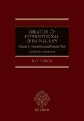 Ambos |  Treatise on International Criminal Law | Buch |  Sack Fachmedien