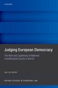 de Boer |  Judging European Democracy | Buch |  Sack Fachmedien