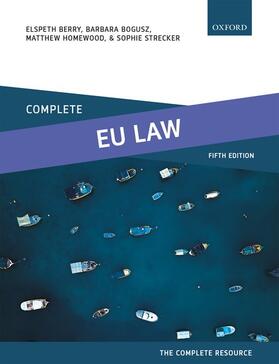 Bogusz / Berry / Homewood |  Complete EU Law | Buch |  Sack Fachmedien
