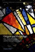 Hall |  Origen and Prophecy | Buch |  Sack Fachmedien