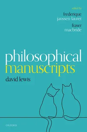 Lewis / Janssen-Lauret / Macbride |  Philosophical Manuscripts | Buch |  Sack Fachmedien