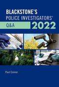 Connor |  Blackstone's Police Investigators' Q&A 2022 | Buch |  Sack Fachmedien