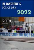 Connor |  Blackstone's Police Q&A Volume 1: Crime 2022 | Buch |  Sack Fachmedien