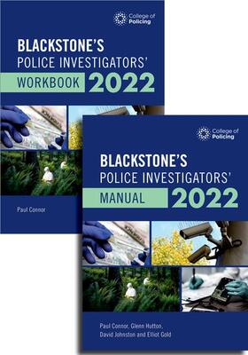 Connor / Johnston / Hutton | Blackstone's Police Investigators' Manual and Workbook Online 2022 | Buch | 978-0-19-284815-4 | sack.de