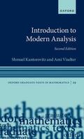 Viselter / Kantorovitz |  Introduction to Modern Analysis | Buch |  Sack Fachmedien