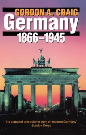 Craig |  Germany 1866-1945 | Buch |  Sack Fachmedien