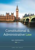 Parpworth |  Constitutional and Administrative Law | Buch |  Sack Fachmedien