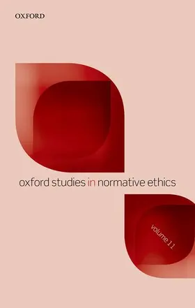 Timmons |  Oxford Studies in Normative Ethics Volume 11 | Buch |  Sack Fachmedien