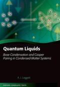 Leggett |  Quantum Liquids | Buch |  Sack Fachmedien
