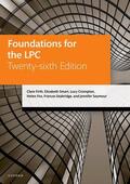 Firth / Smart / Seabridge |  Foundations for the LPC | Buch |  Sack Fachmedien