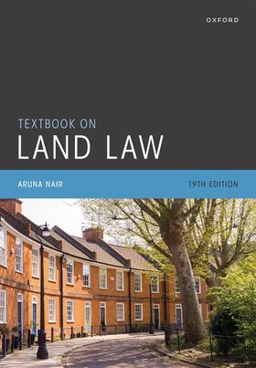Nair |  Textbook on Land Law | Buch |  Sack Fachmedien