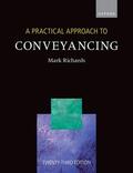 Richards |  A Practical Approach to Conveyancing | Buch |  Sack Fachmedien