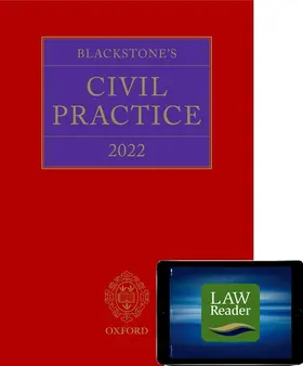 Sime / French |  Blackstone's Civil Practice 2022 Digital Set | Buch |  Sack Fachmedien