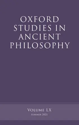 Caston |  Oxford Studies in Ancient Philosophy, Volume 60 | Buch |  Sack Fachmedien