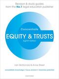 Street / McDonald |  Equity and Trusts Concentrate | Buch |  Sack Fachmedien