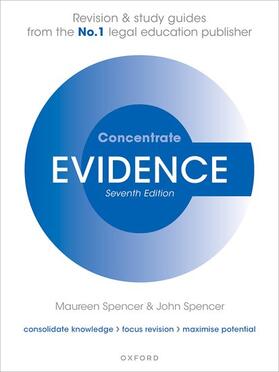 Spencer | Evidence Concentrate | Buch | 978-0-19-286567-0 | sack.de