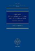 Briggs |  Private International Law in English Courts | Buch |  Sack Fachmedien