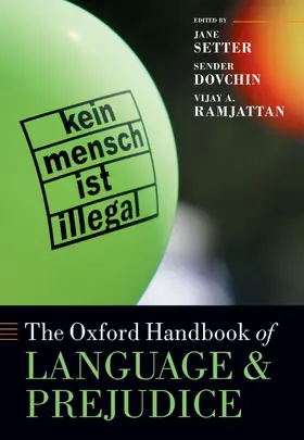 Ramjattan / Setter / Dovchin |  The Oxford Handbook of Language and Prejudice | Buch |  Sack Fachmedien