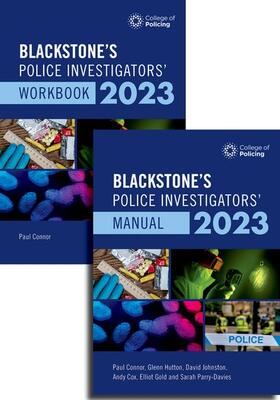 Connor / Cox / Hutton |  Blackstone's Police Investigators Manual and Workbook 2023 | Buch |  Sack Fachmedien