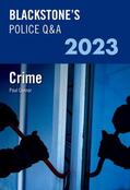 Connor |  Blackstone's Police Q&A Volume 1: Crime 2023 | Buch |  Sack Fachmedien