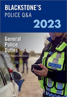 Howard / Cox |  Blackstone's Police Q&A Volume 3: General Police Duties 2023 | Buch |  Sack Fachmedien