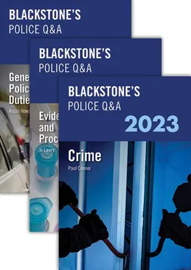 Connor | Blackstone's Police Q&A Three Volume Set 2023 | Buch | 978-0-19-286999-9 | sack.de