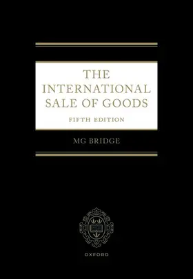 Bridge |  The International Sale of Goods 5e | Buch |  Sack Fachmedien