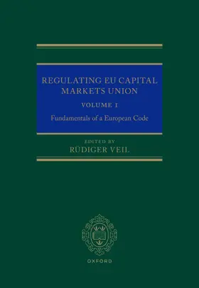 Veil |  Regulating EU Capital Markets Union | Buch |  Sack Fachmedien