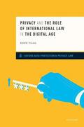 Yilma |  Privacy and the Role of International Law in the Digital Age | Buch |  Sack Fachmedien
