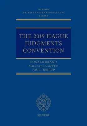 Brand / Coffee / Herrup |  The 2019 Hague Judgments Convention | Buch |  Sack Fachmedien