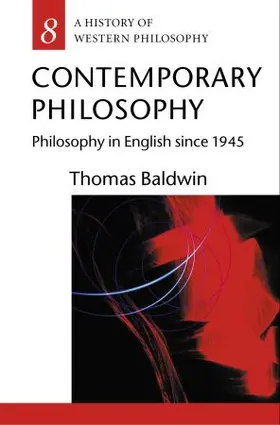 Baldwin |  Contemporary Philosophy | Buch |  Sack Fachmedien