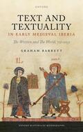 Barrett |  Text and Textuality in Early Medieval Iberia | Buch |  Sack Fachmedien