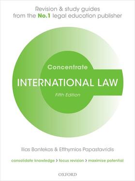 Papastavridis / Bantekas | International Law Concentrate | Buch | 978-0-19-289568-4 | sack.de