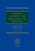 Ward / Jones |  National Security Law, Procedure, and Practice | Buch |  Sack Fachmedien
