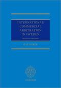 Hobér |  International Commercial Arbitration in Sweden | Buch |  Sack Fachmedien