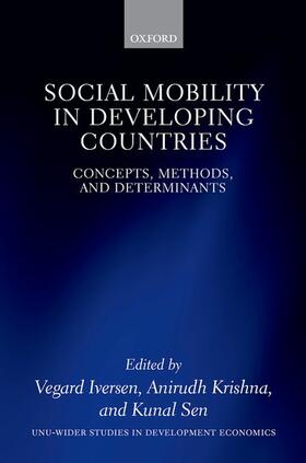 Iversen / Krishna / Sen | Social Mobility in Developing Countries | Buch | 978-0-19-289685-8 | sack.de