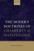 Mulheron |  The Modern Doctrines of Champerty and Maintenance | Buch |  Sack Fachmedien