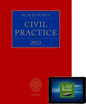 Sime / French |  Blackstone's Civil Practice 2023 | Buch |  Sack Fachmedien