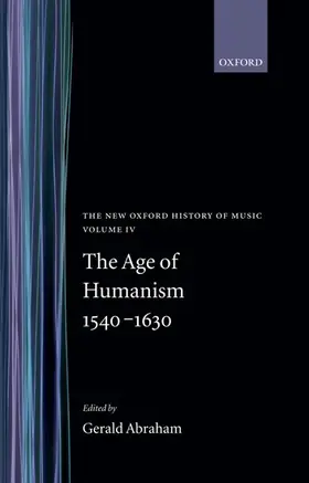 Abraham |  The Age of Humanism 1540-1630 | Buch |  Sack Fachmedien