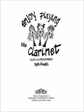  Enjoy Playing the Clarinet Piano Accompaniments | Sonstiges |  Sack Fachmedien