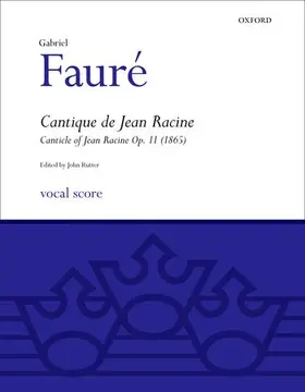 Rutter |  Cantique de Jean Racine | Buch |  Sack Fachmedien