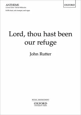 Rutter |  Lord, thou hast been our refuge | Buch |  Sack Fachmedien