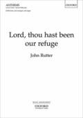 Rutter |  Lord, thou hast been our refuge | Buch |  Sack Fachmedien
